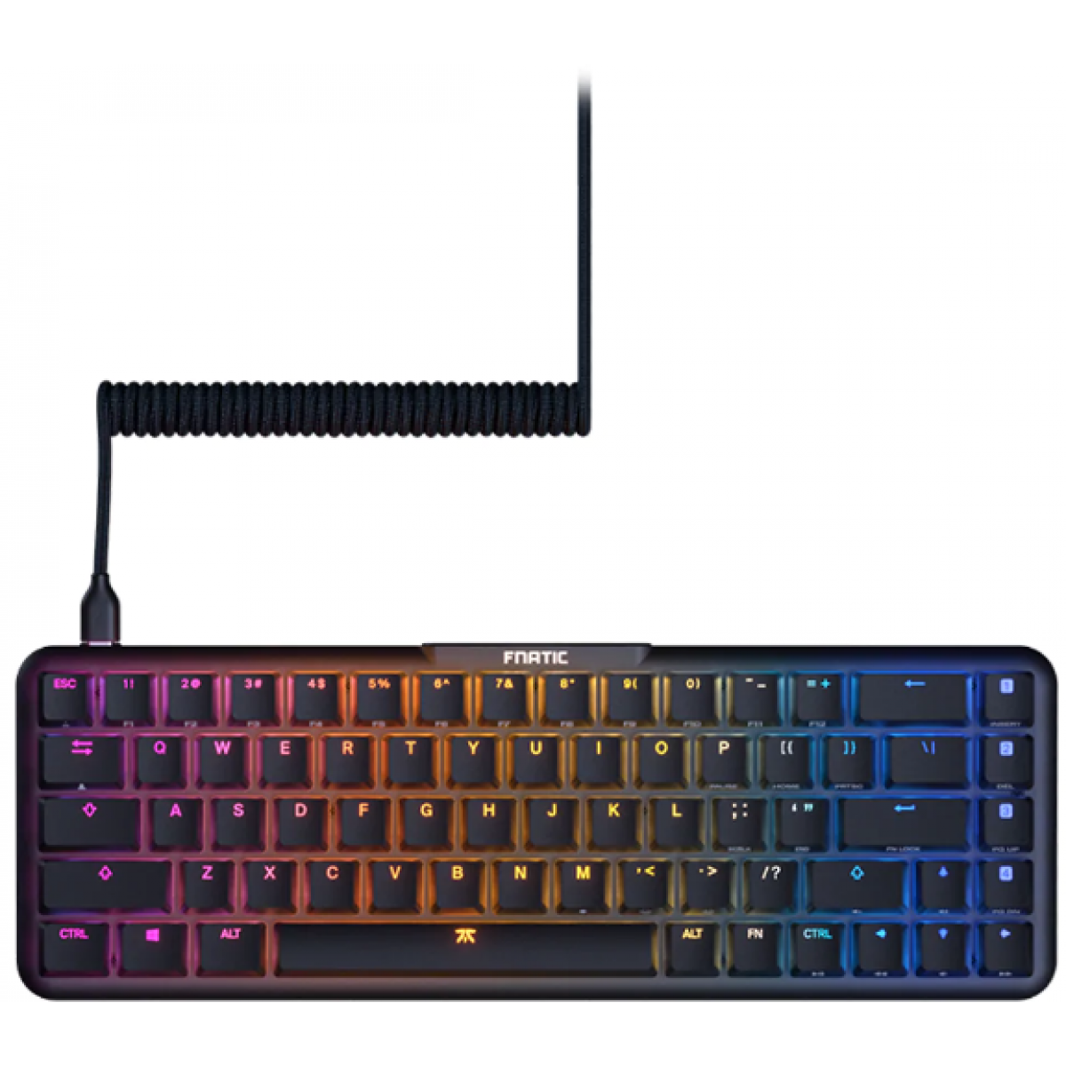 Fnatic Streak 65 LP遊戲鍵盤（黑色/低軸）